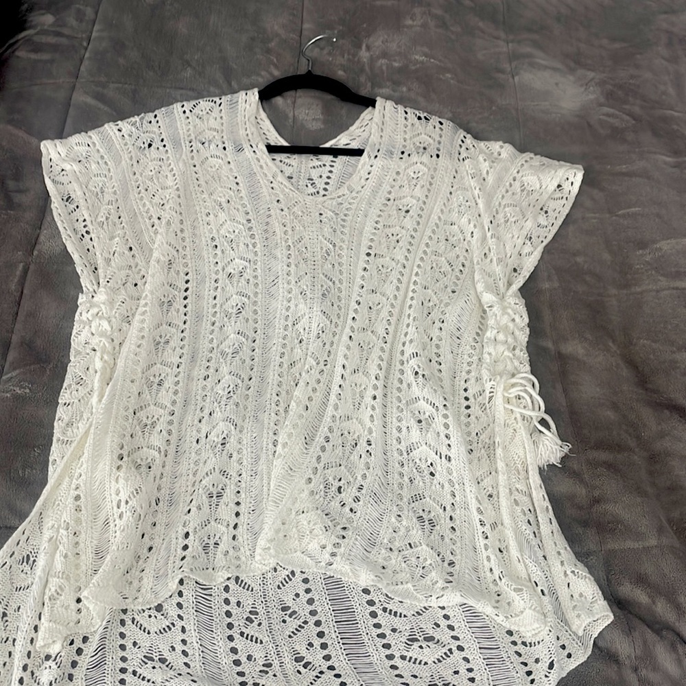 Cream color size small.